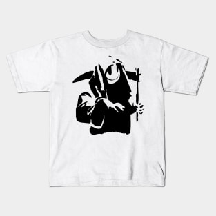 Happy Reaper Banksy Kids T-Shirt